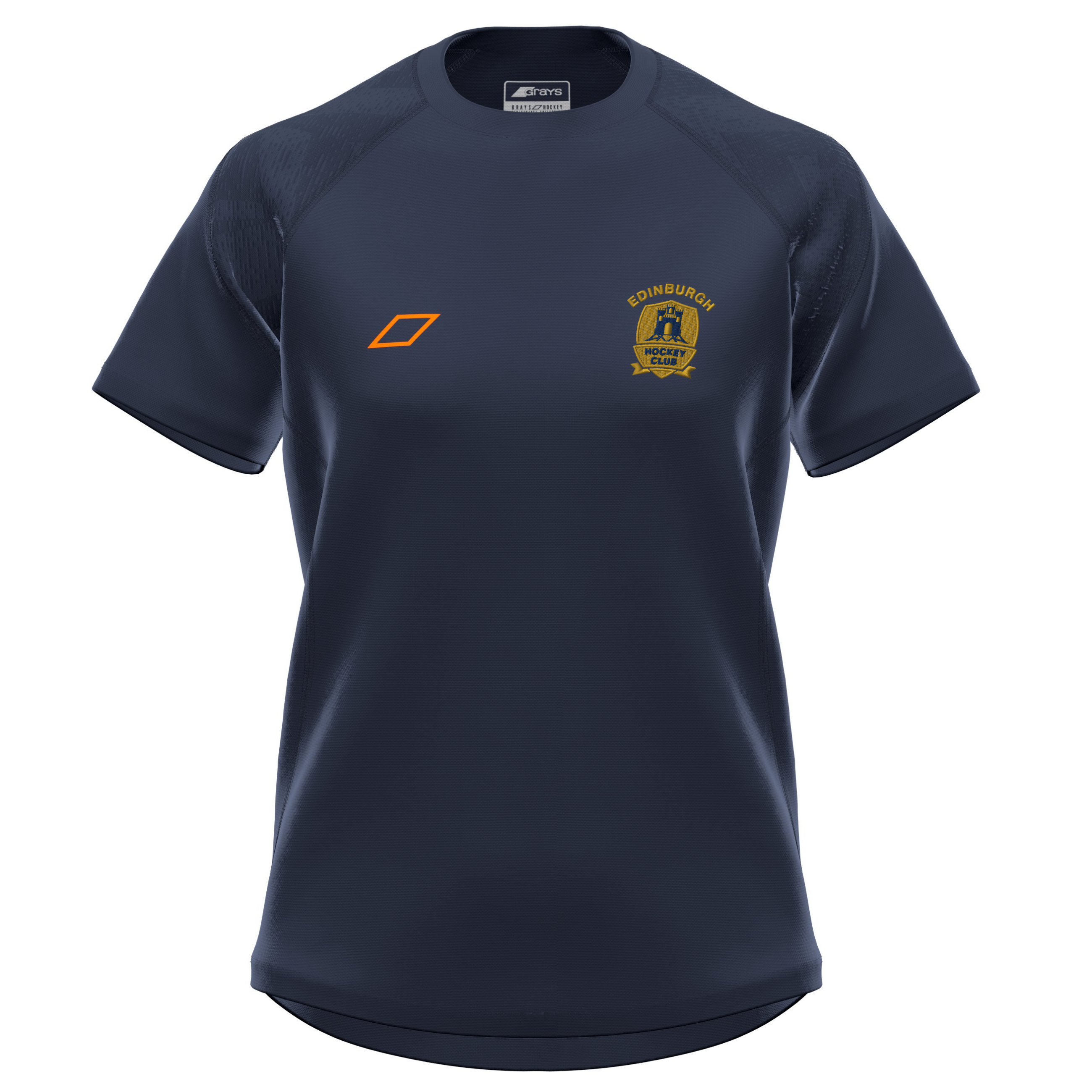 grays-gts-s-s-shirt-donna-edinburgh-hc-maglia-training-blu-navy image 1