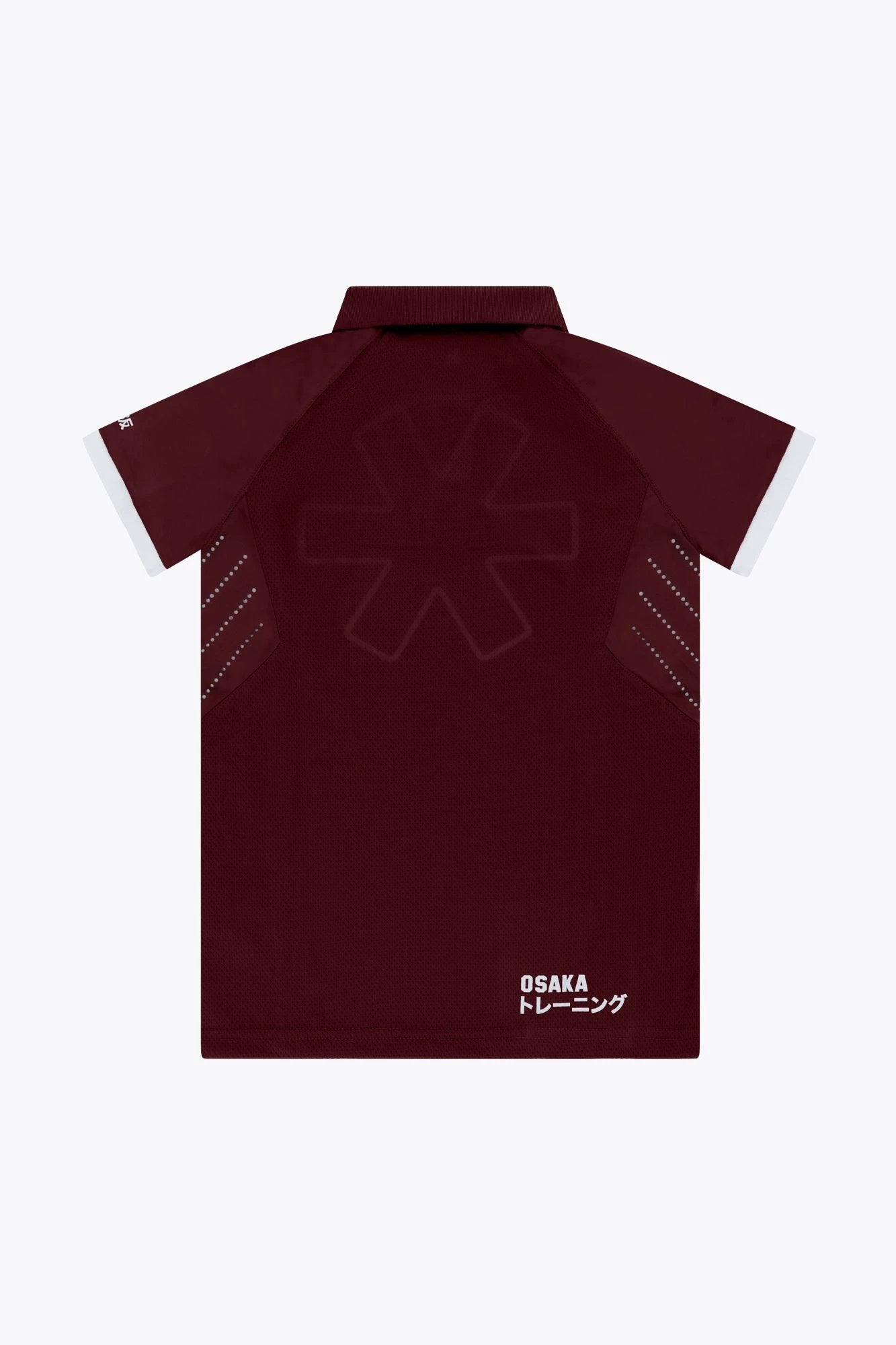 osaka-polo-jersey-bambino-hockey-bordeaux image 2