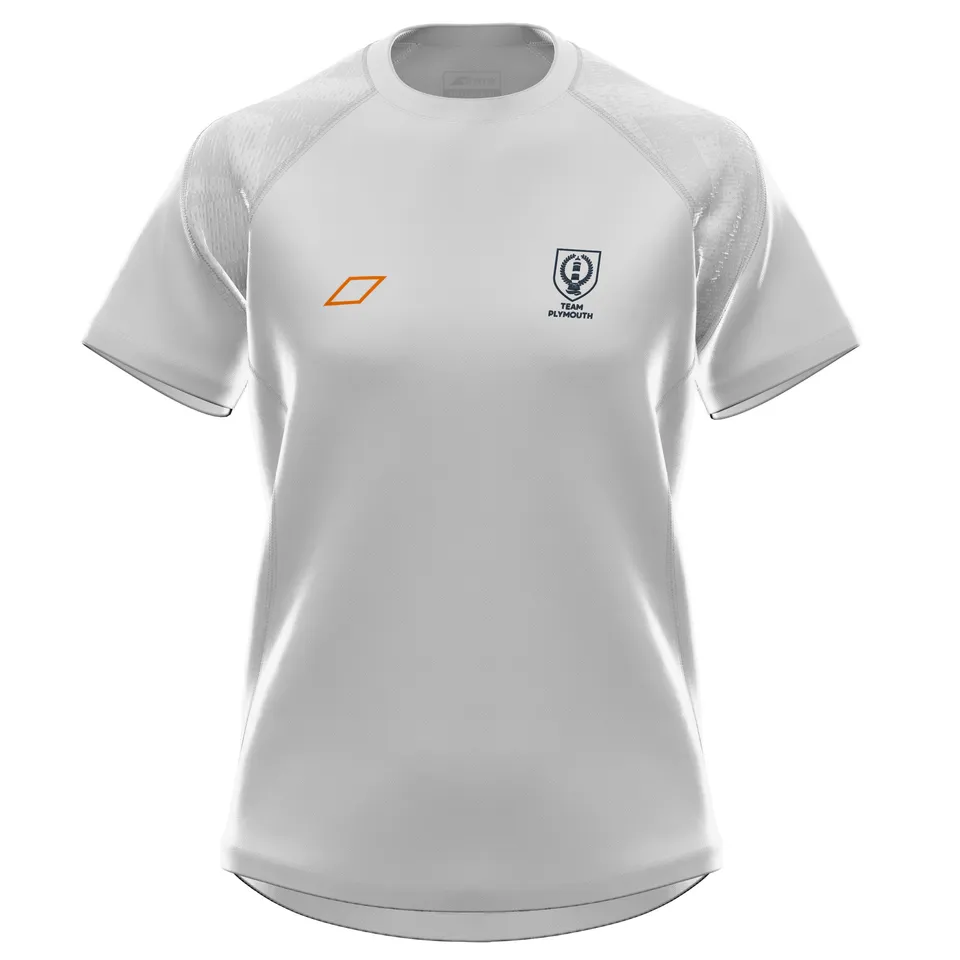 grays-plymouth-uni-hc-donna-maglia-gts-manica-corta-bianca image 1