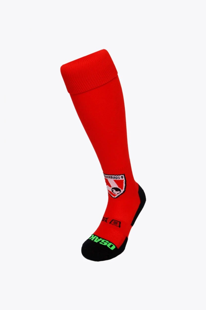 osaka-x-blackbirds-calze-hockey-retro-rosso image 1