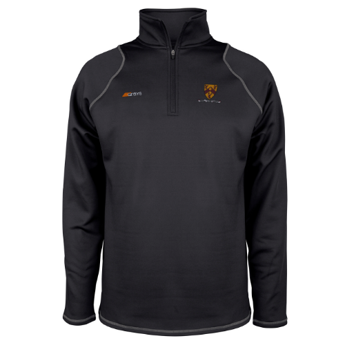grays-cannock-hc-pile-quest-2-1-4-zip-nero-junior-bambino image 1