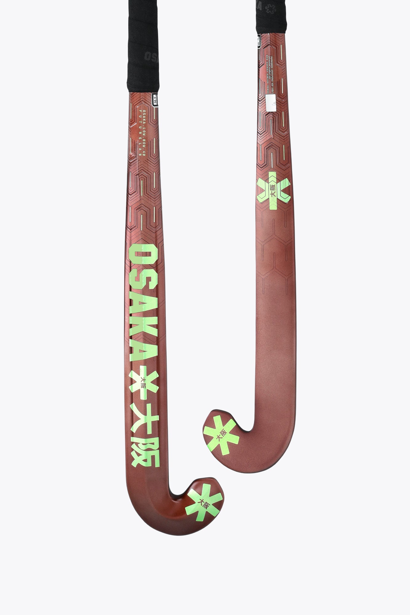 osaka-futurelab-low-bow-40-bastone-hockey-prato-green-ash image 1