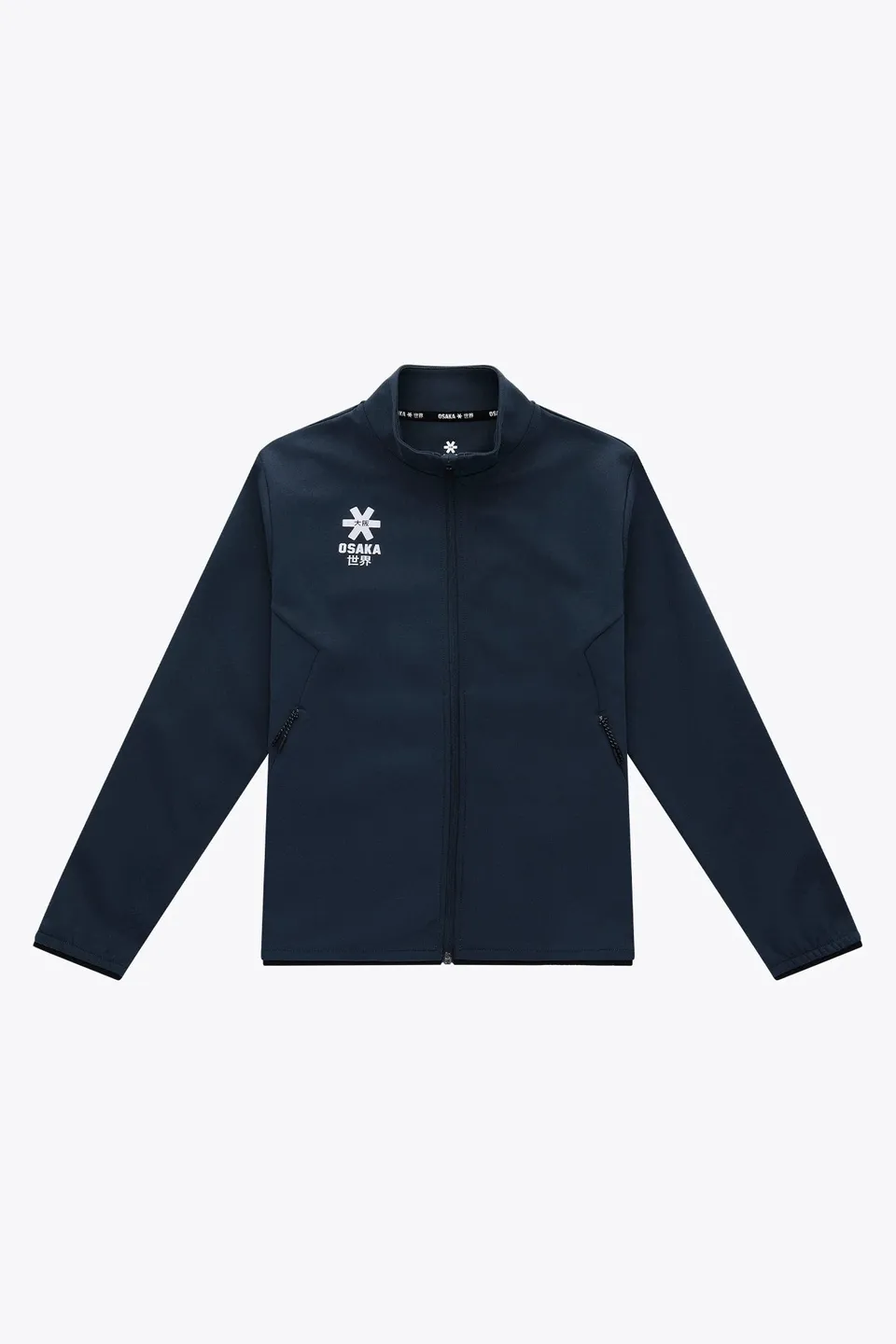 osaka-kids-track-top-pro-felpa-full-zip-bambino-navy image 1