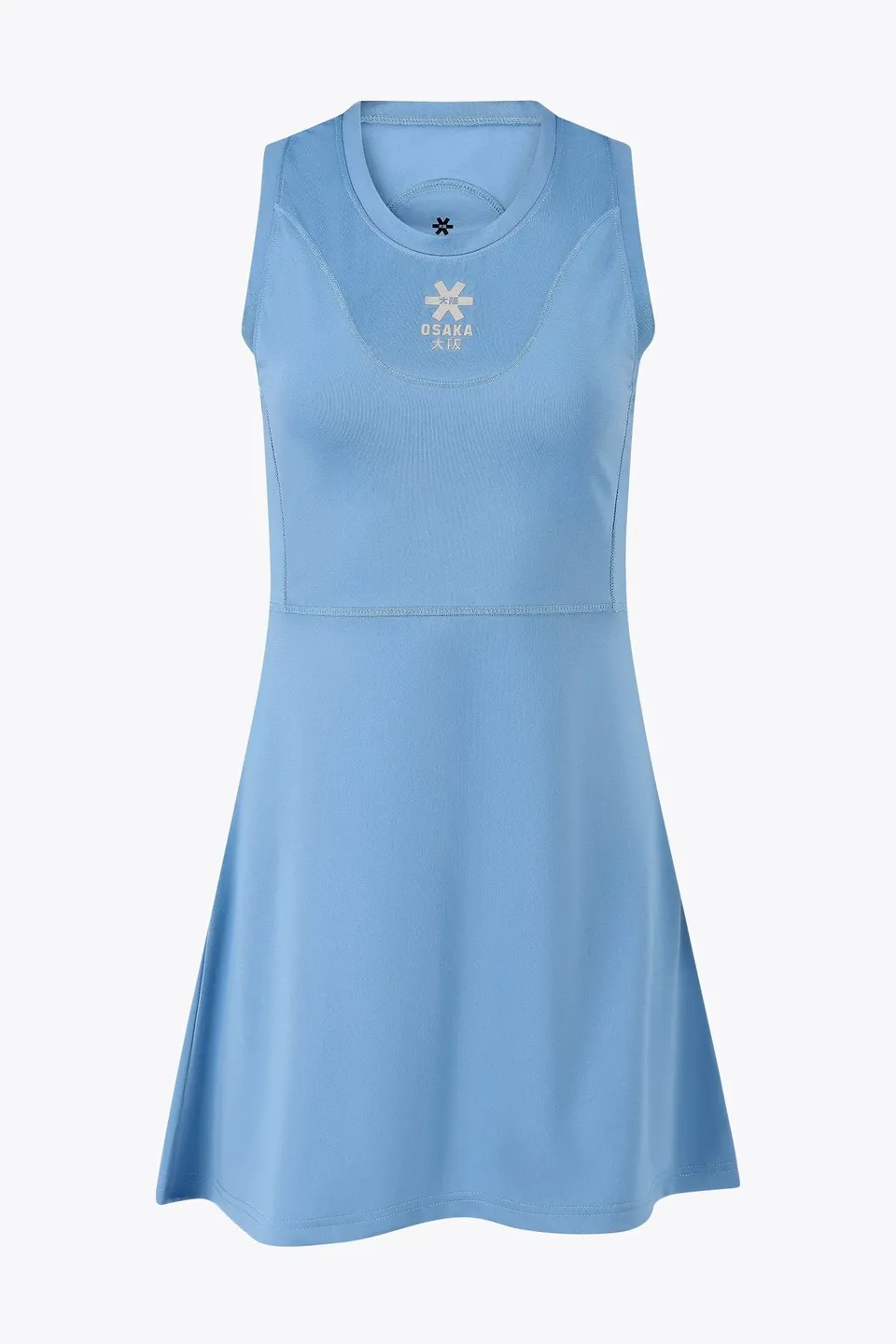 osaka-women-floucy-dress-abito-sportivo-silver-lake-blue image 1