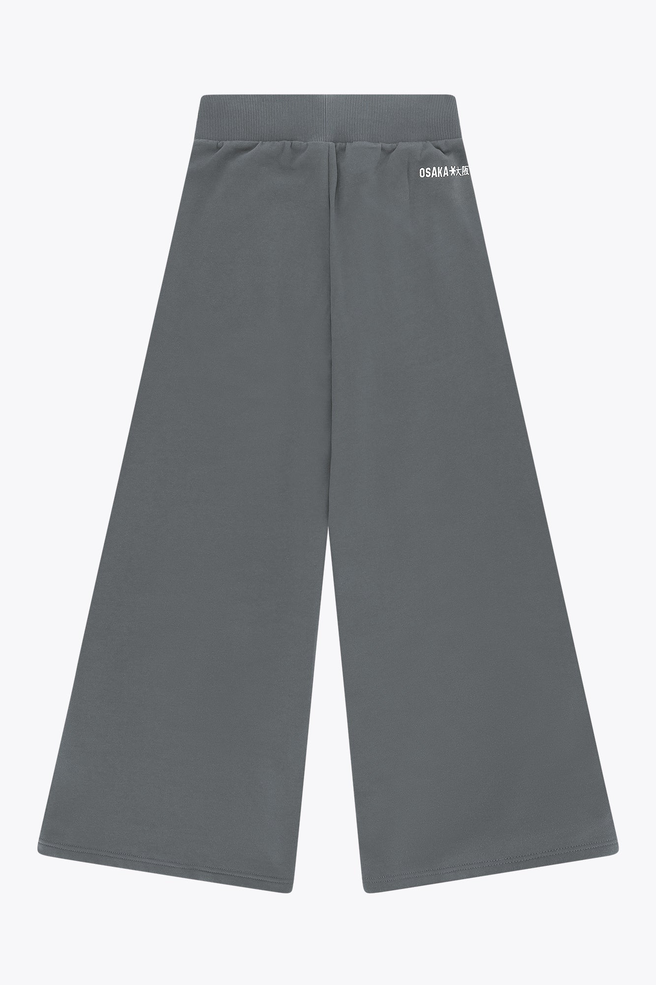 osaka-women-wide-leg-sweatpants-dark-grey-melange image 2