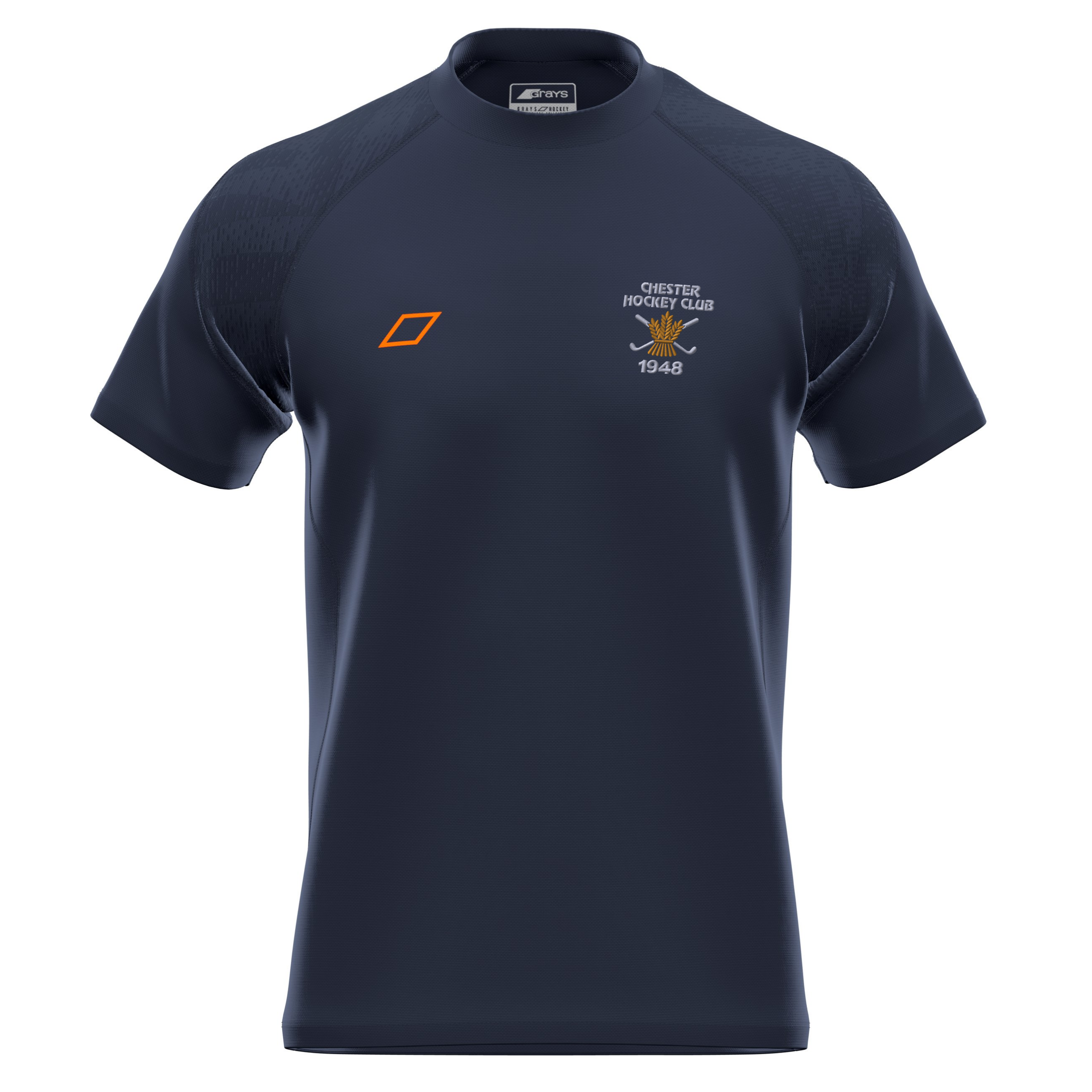 grays-chester-hc-gts-maglia-training-junior-navy-manica-corta image 1