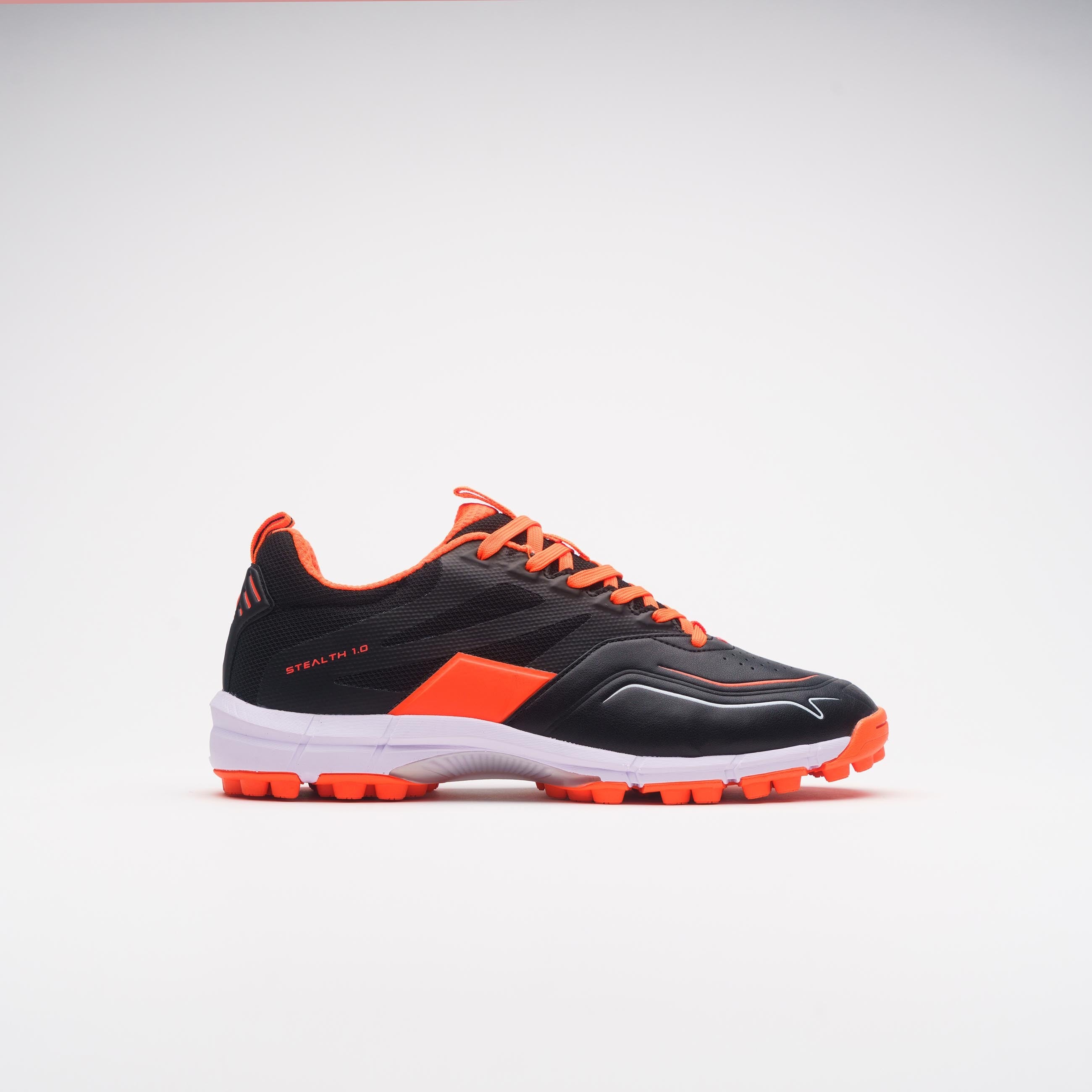 grays-stealth-shoe-scarpa-hockey-nero-arancione image 3