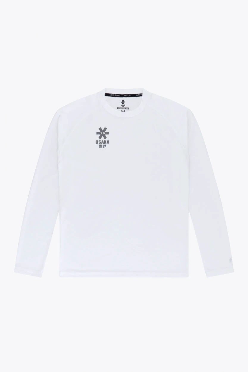 osaka-men-training-tee-long-sleeve-white-maglia-termica image 1