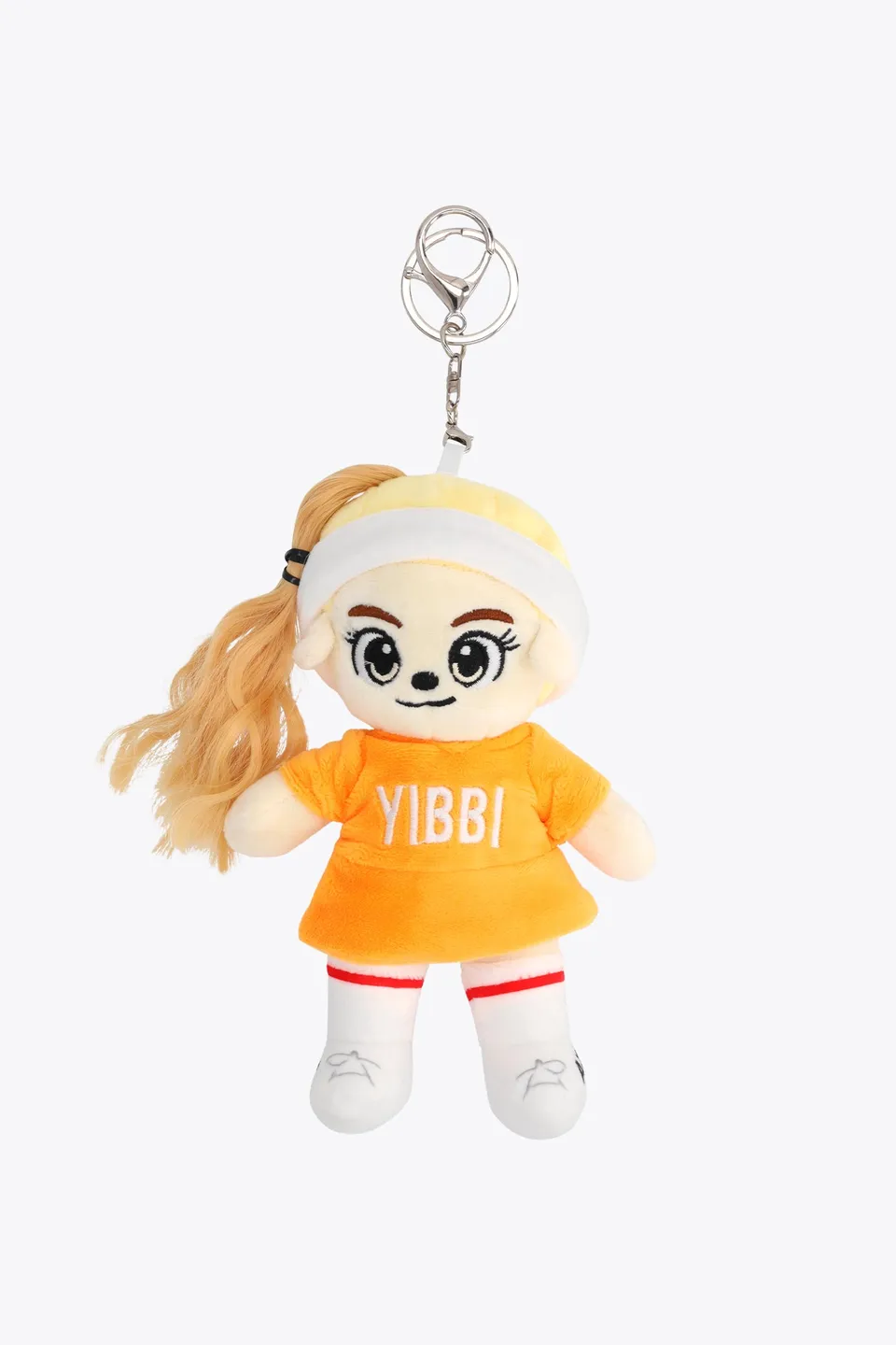 osaka-yibbi-doll-keychain-multicolor-15-cm-portachiavi-peluche-hockey image 1
