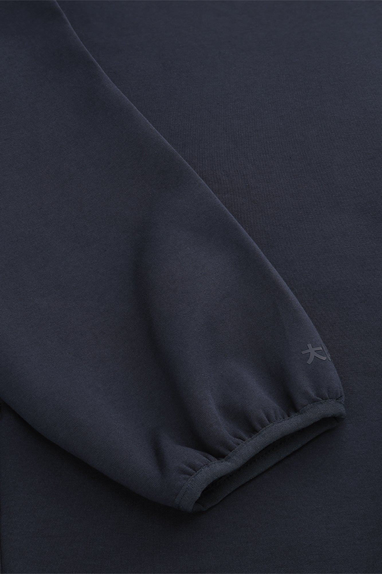 osaka-unisex-hoodie-neo-knit-felpa-cappuccio-oversize-navy image 4