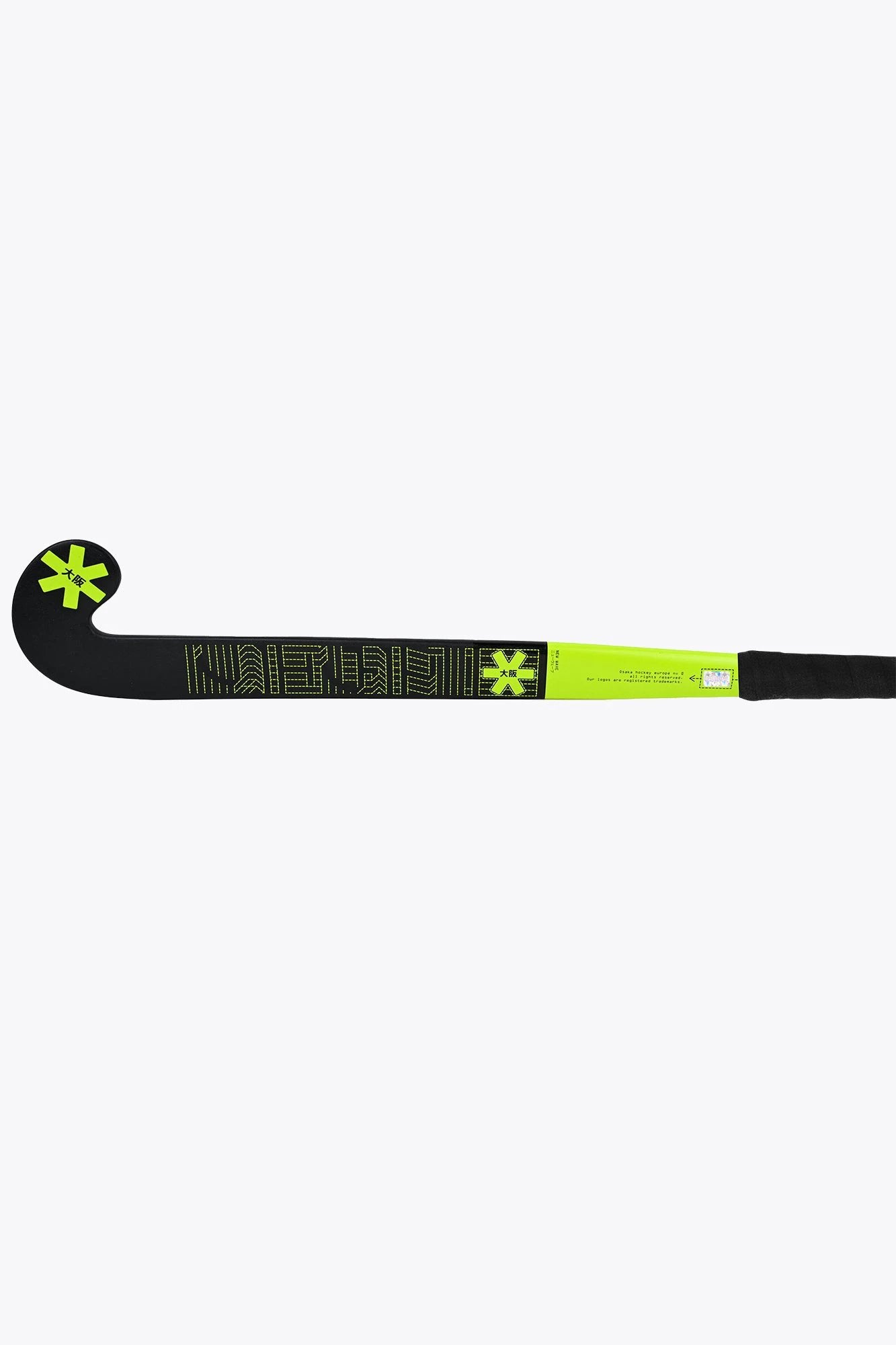 osaka-edit-one-low-bow-70-fluorescent-lime-mazza-hockey-prato image 3