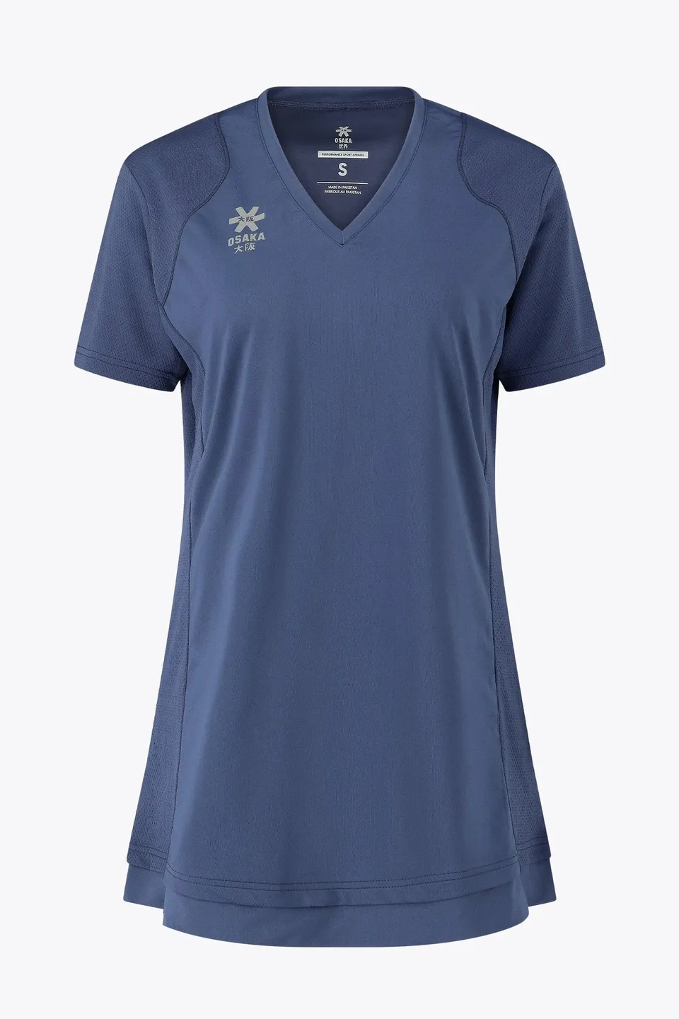 osaka-v-neck-tech-dress-donna-future-dusk image 1