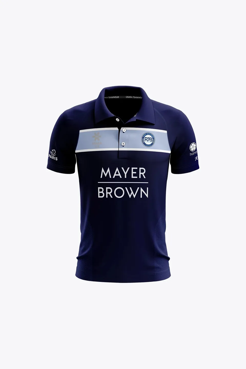 osaka-pjb-polo-bambino-navy image 1