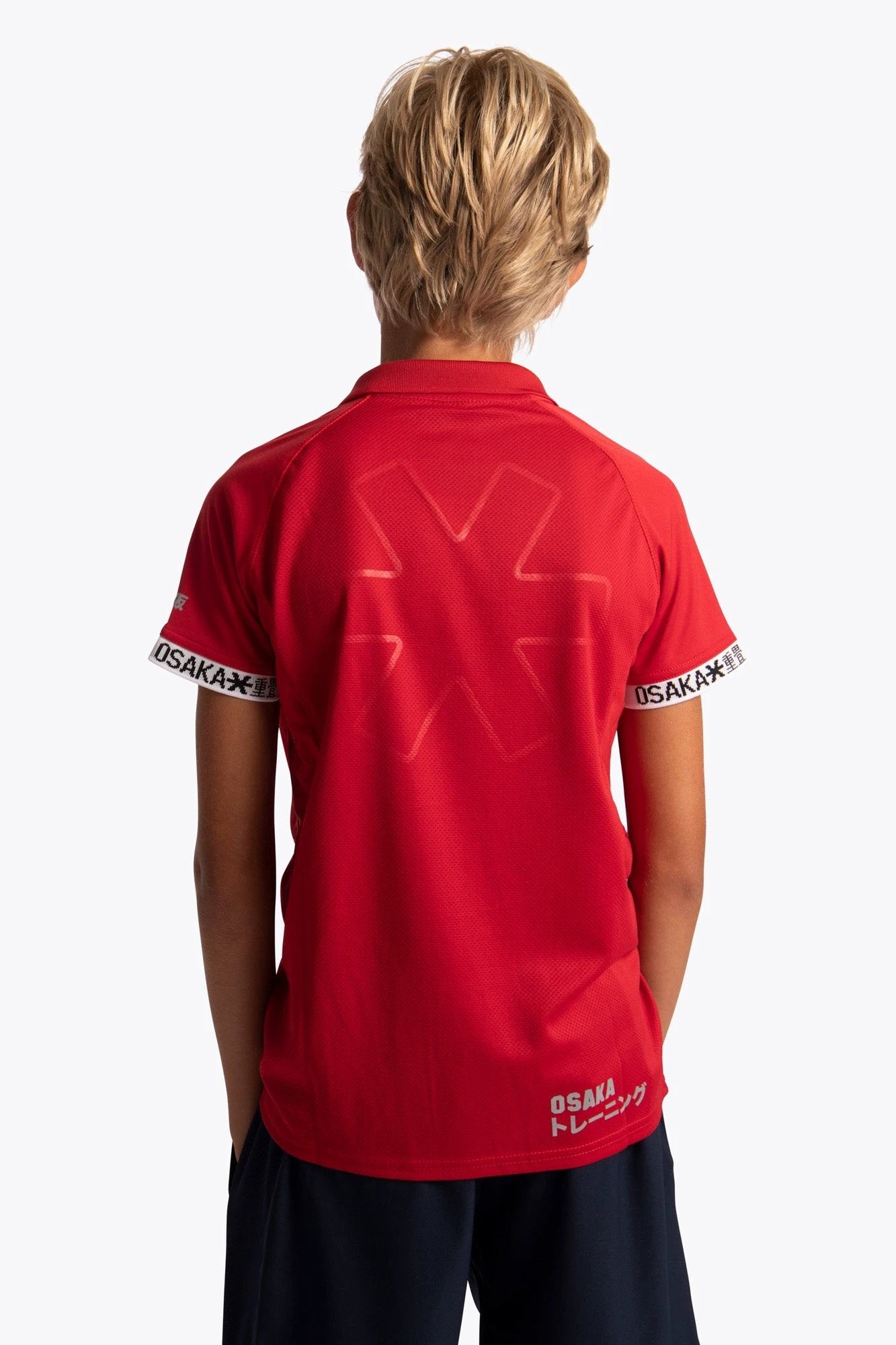 osaka-kids-polo-jersey-red image 6