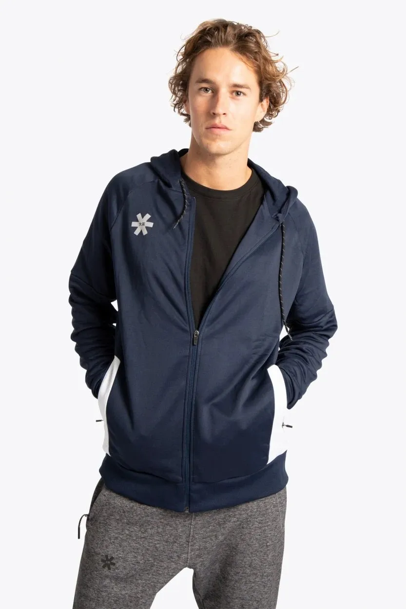 osaka-men-training-zip-hoodie-blu-navy-felpa-con-zip image 1