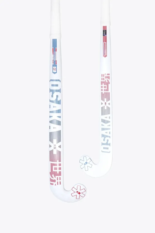 osaka-indoor-hockey-stick-vision-gf-pro-bow-x-stecca-indoor-white image 1