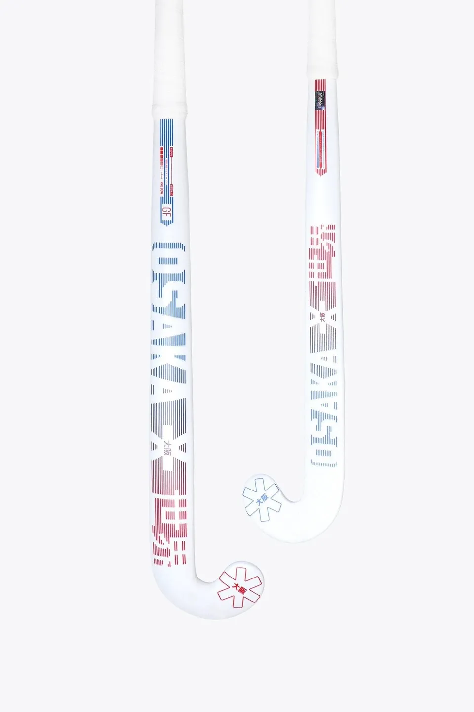 osaka-indoor-hockey-stick-vision-gf-pro-bow-x-stecca-indoor-white image 1