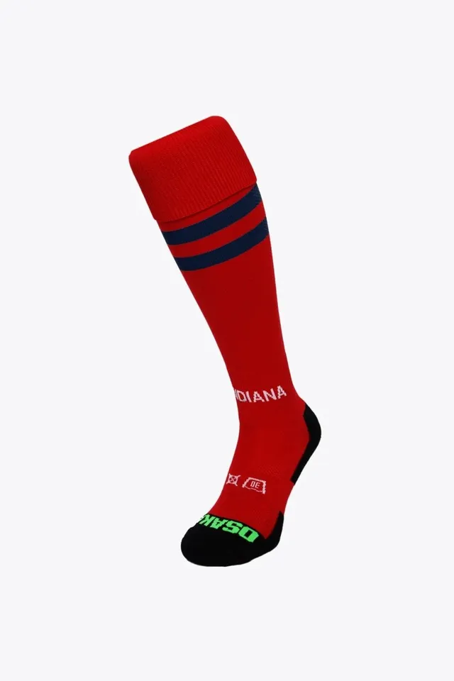 osaka-indiana-calze-hockey-prato-retro-edition-rosse image 1