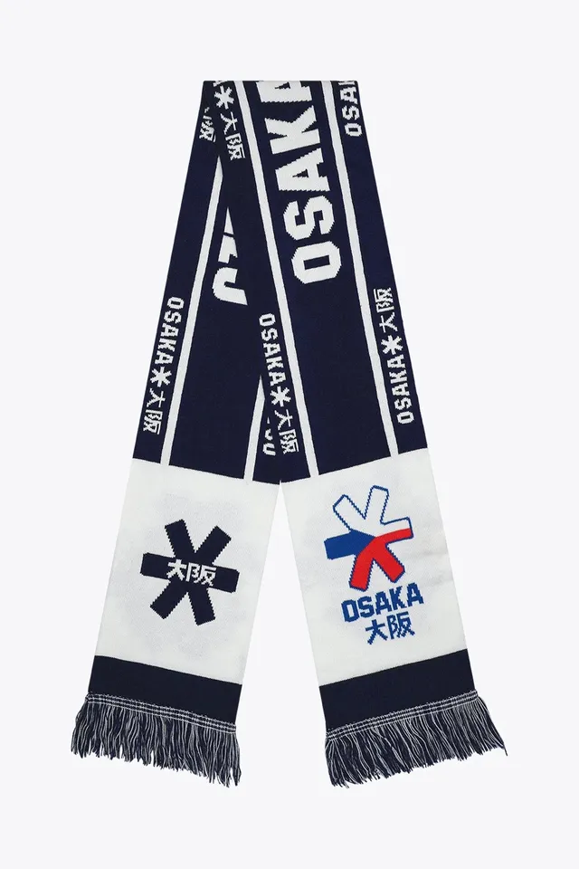 osaka-czech-fan-scarf-sciarpa-tifoso-navy image 1