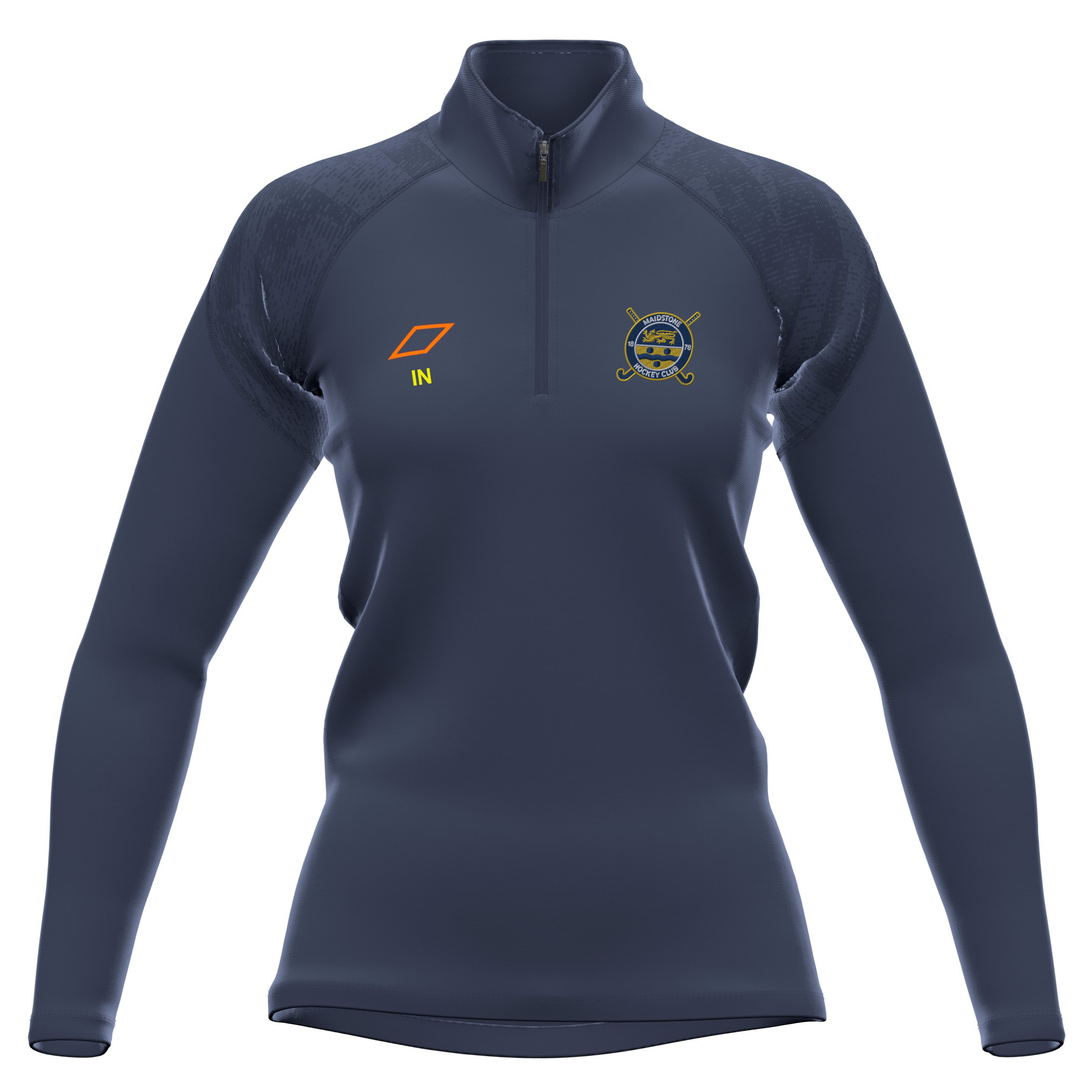 grays-gts-1-4-zip-fleece-donna-maidstone-hc-blu-navy image 1