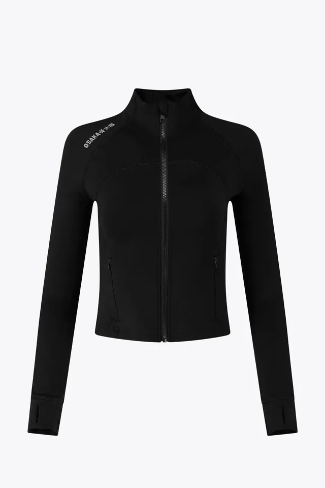 osaka-track-top-elite-donna-nero image 1
