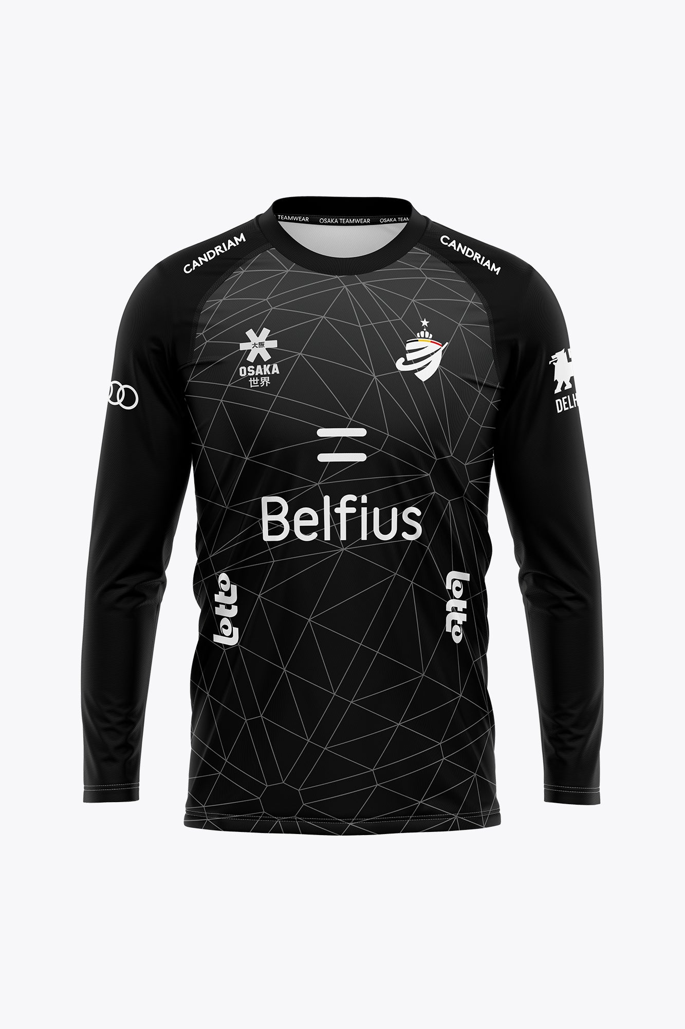 osaka-maglia-portiere-belgio-donna-manica-lunga-2026-edition-black image 1