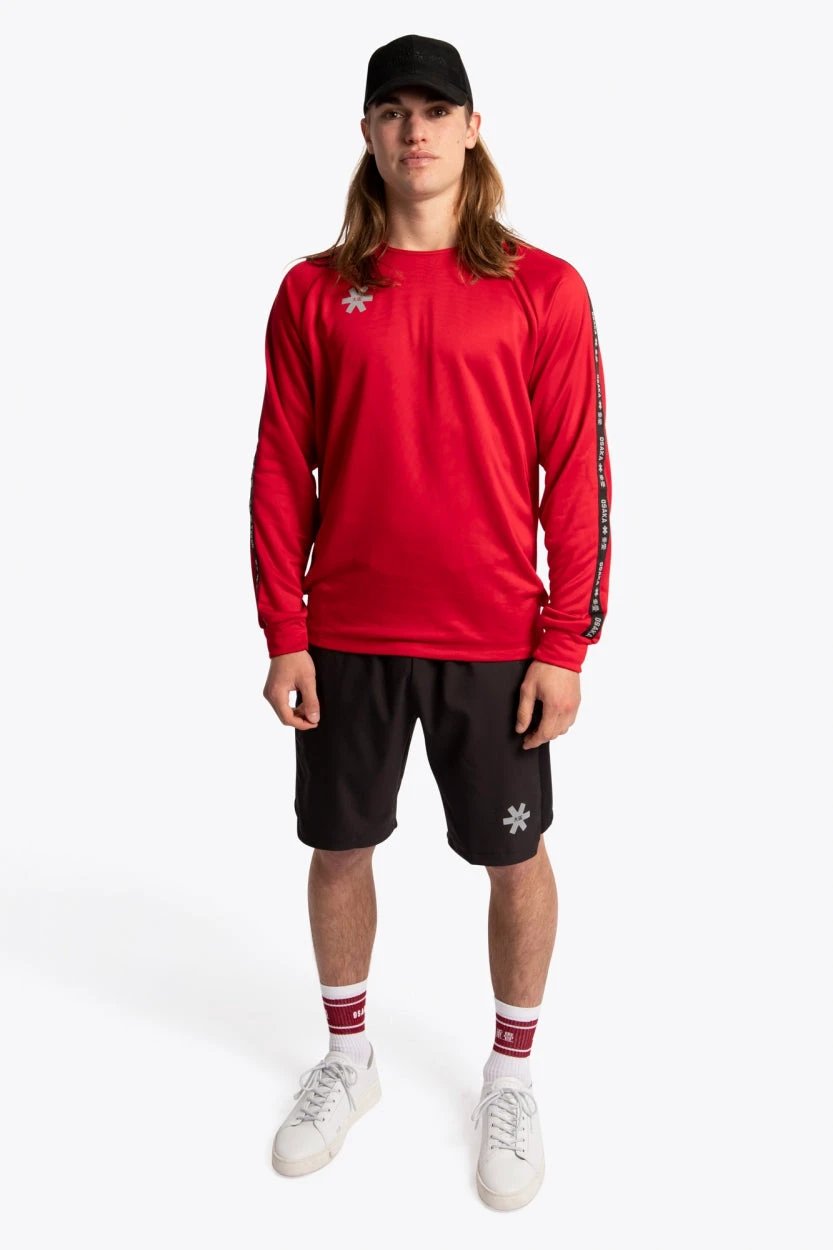 osaka-training-felpa-uomo-rosso image 3