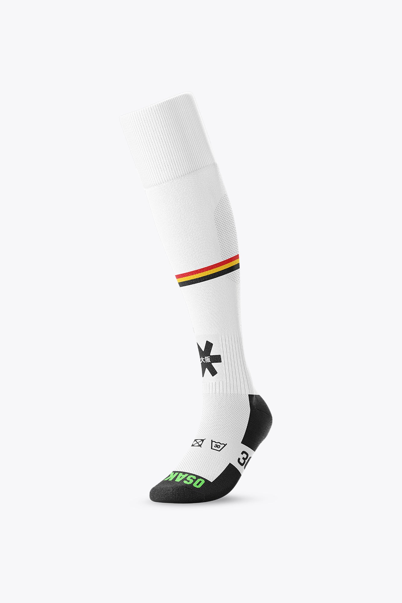 osaka-x-belgio-calze-hockey-ufficiali-bianco image 1