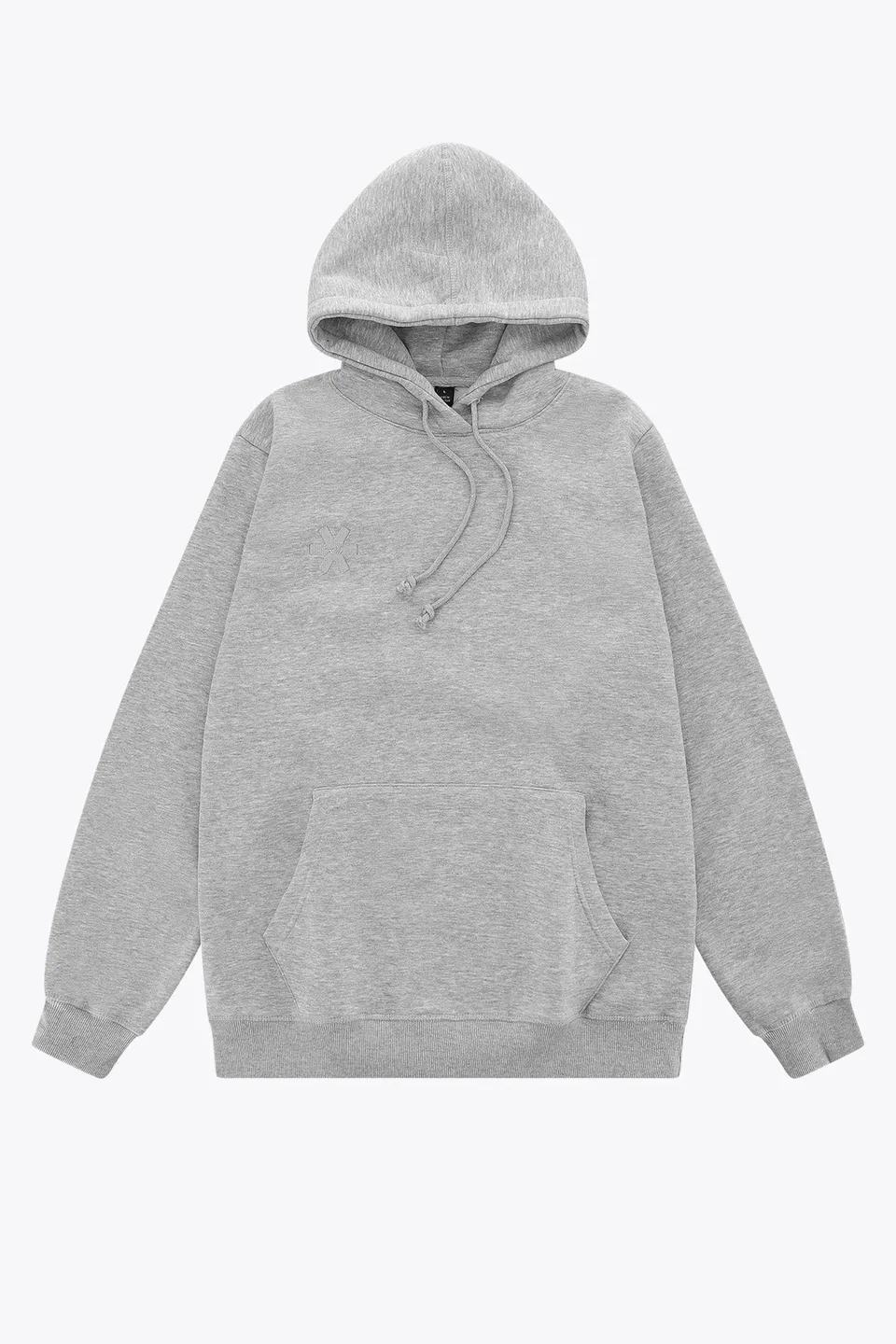 osaka-unisex-hoodie-basic-grey-melange image 1