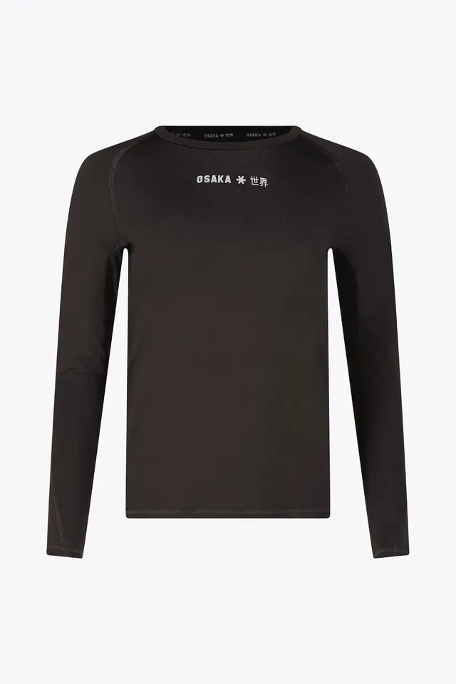 osaka-women-baselayer-top-maglia-termica-donna-black image 1