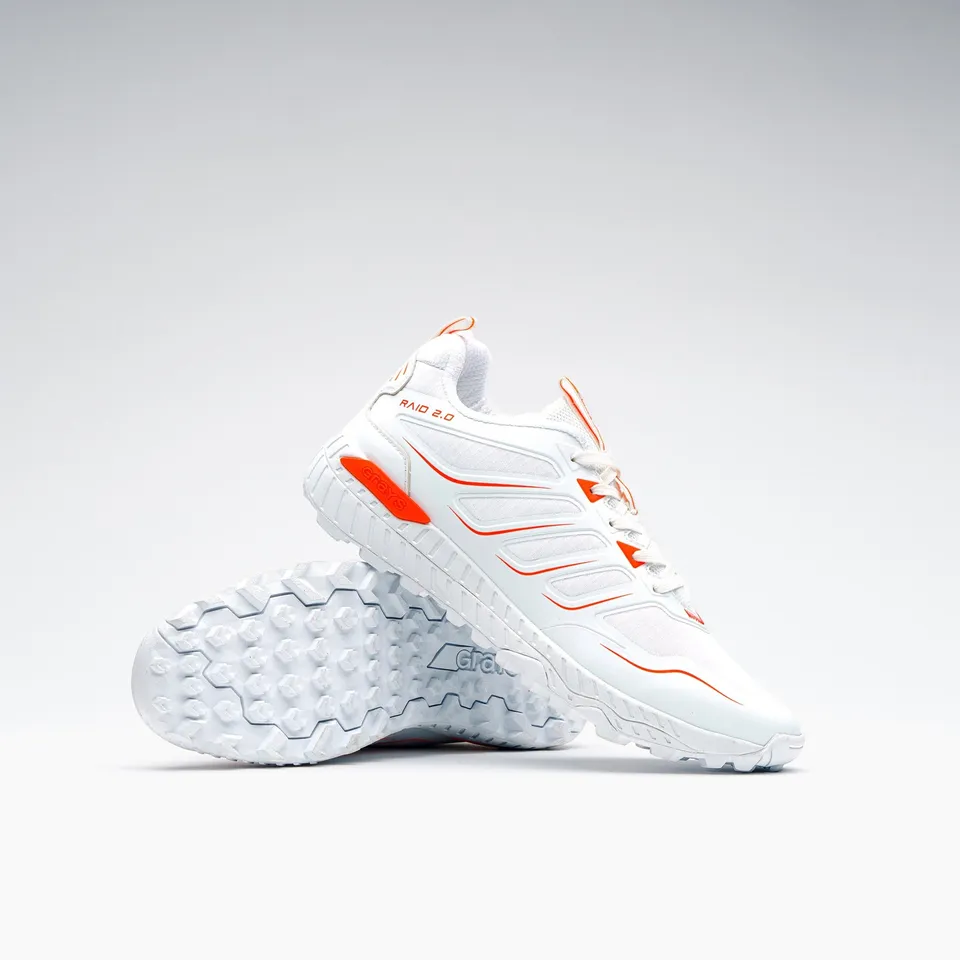 grays-raid-2-0-scarpe-hockey-prato-white image 1