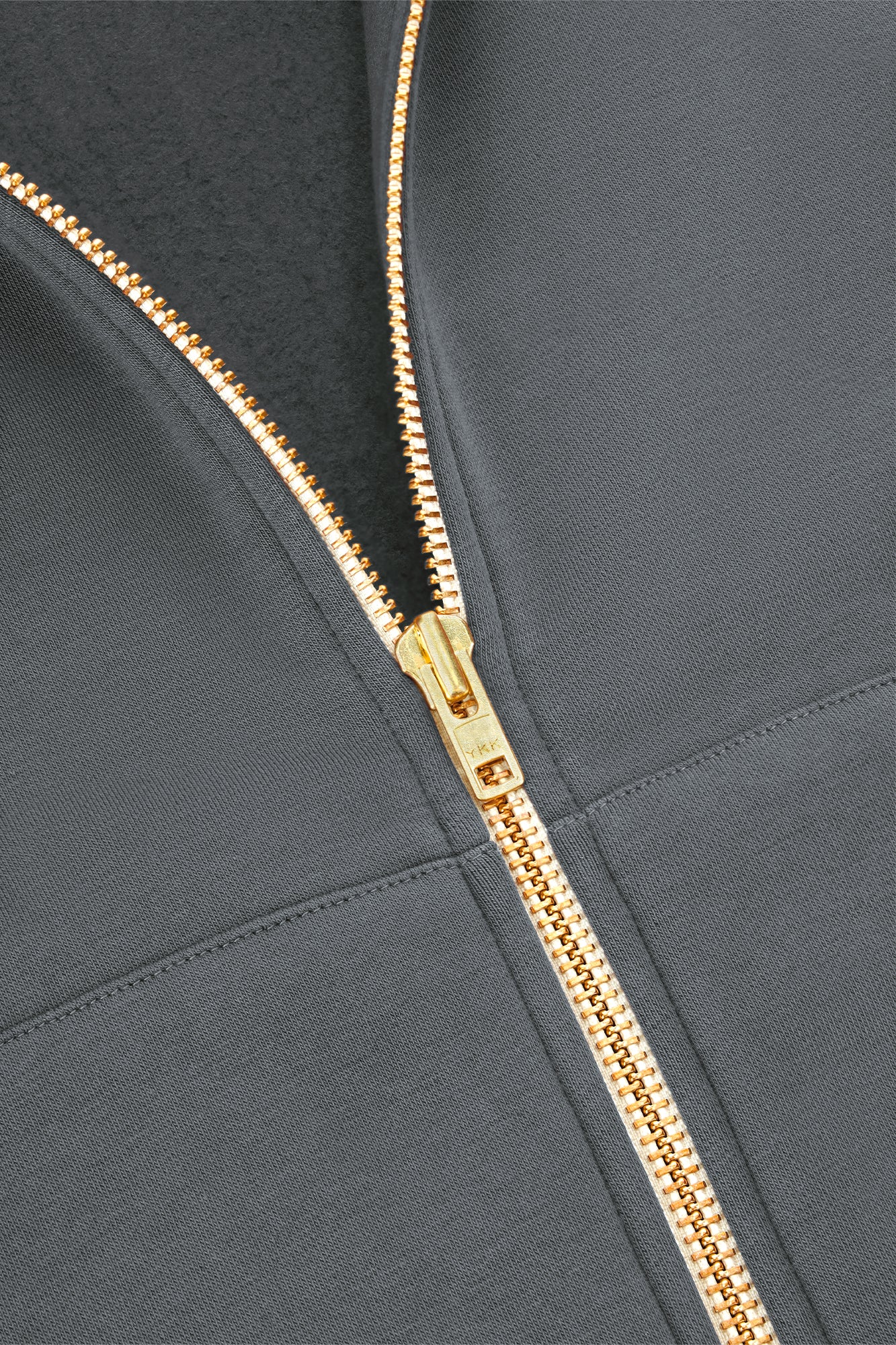 osaka-full-zip-hoodie-uomo-dark-grey-melange image 4