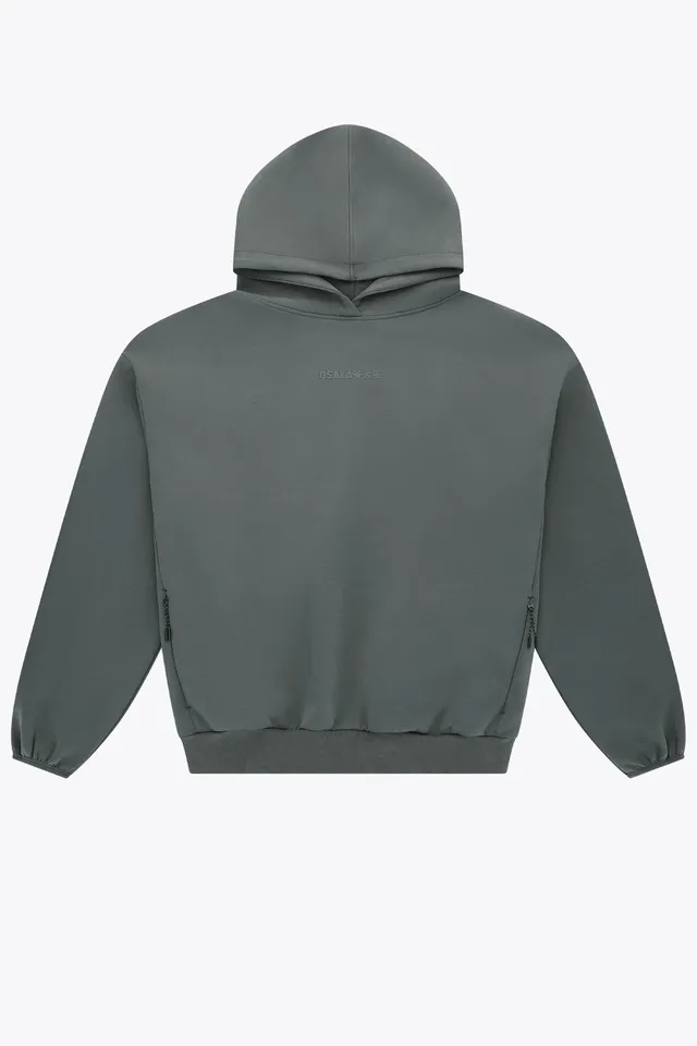 osaka-unisex-hoodie-neo-knit-felpa-dark-grey-melange image 1