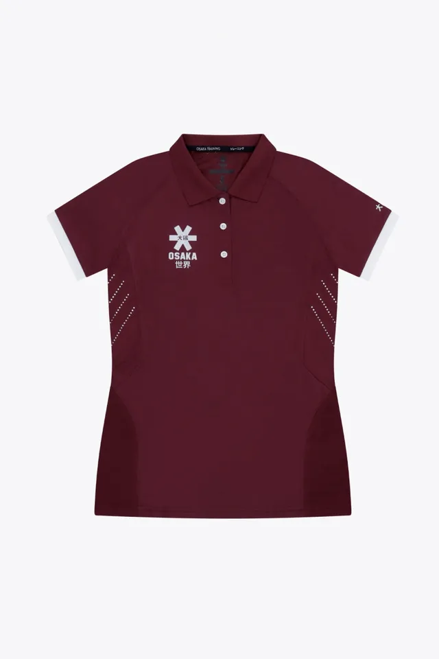 osaka-women-polo-jersey-donna-bordeaux image 1