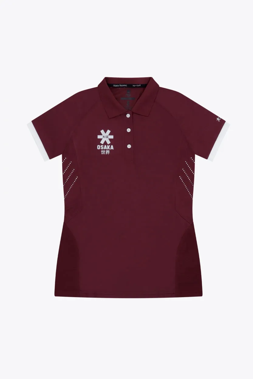osaka-women-polo-jersey-donna-bordeaux image 1