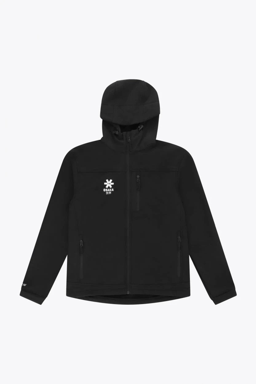 osaka-unisex-softshell-jacket-con-cappuccio-black image 1