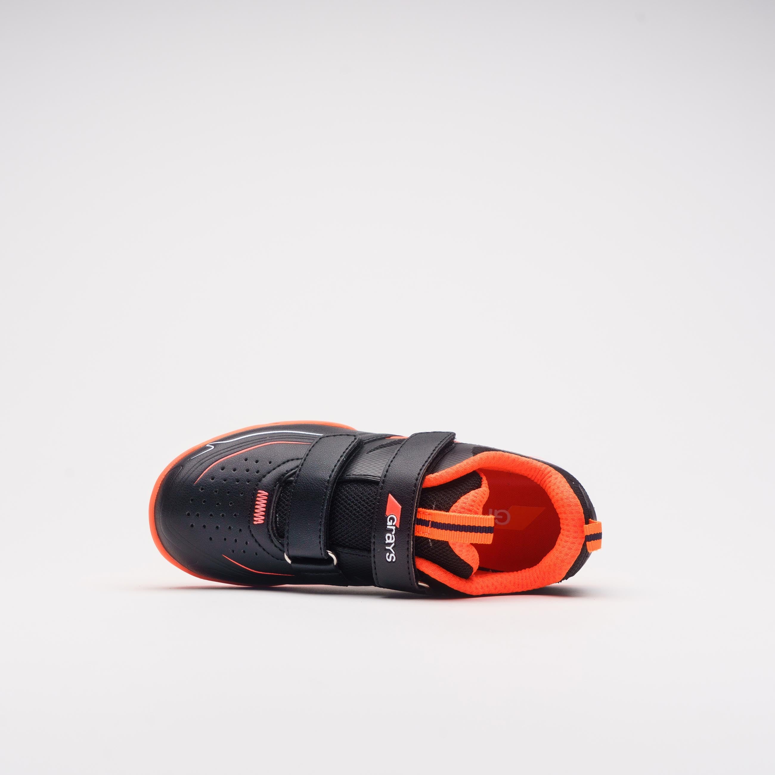 grays-stealth-mini-scarpa-hockey-junior-nero-arancione image 6