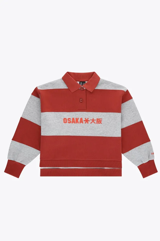 osaka-women-polo-sweater-felpa-brunette-320-gsm image 1