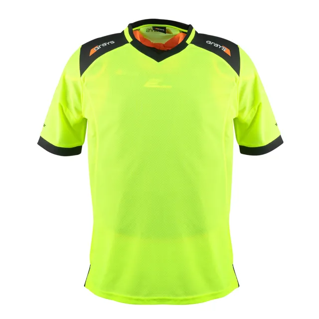 grays-elite-pro-gk-smock-junior-maglia-portiere-nero-giallo-fluo image 1