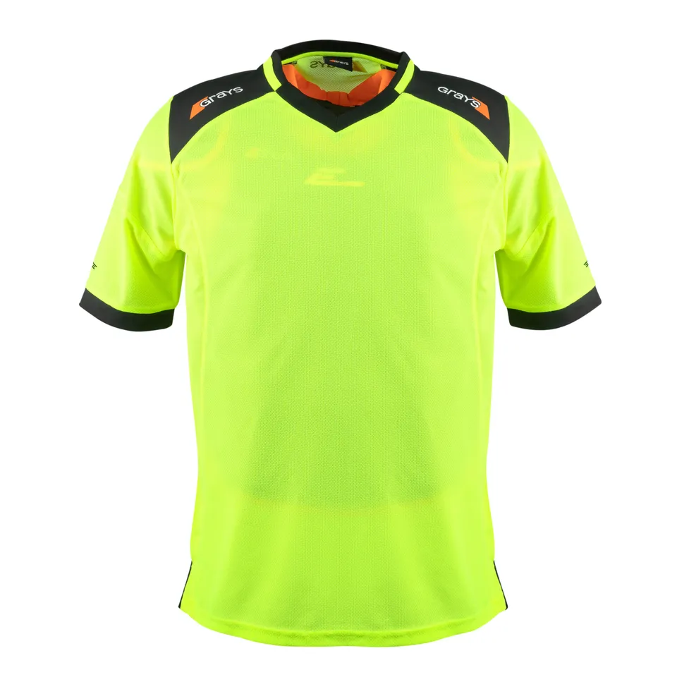 grays-elite-pro-gk-smock-junior-maglia-portiere-nero-giallo-fluo image 1