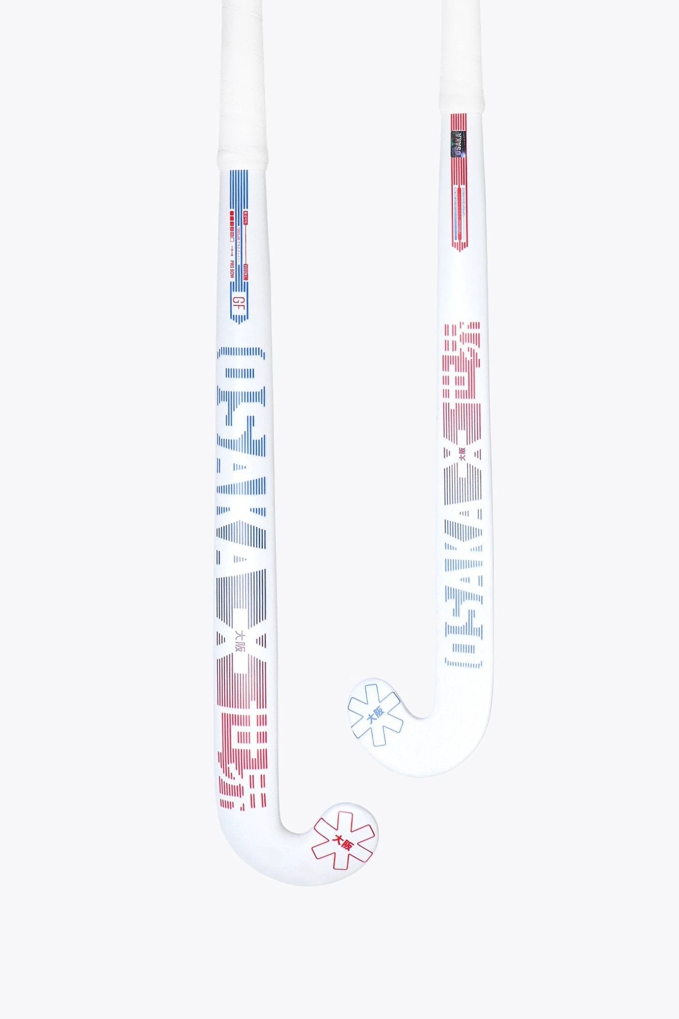 osaka-indoor-hockey-stick-vision-gf-pro-bow-x-stecca-indoor-white image 1