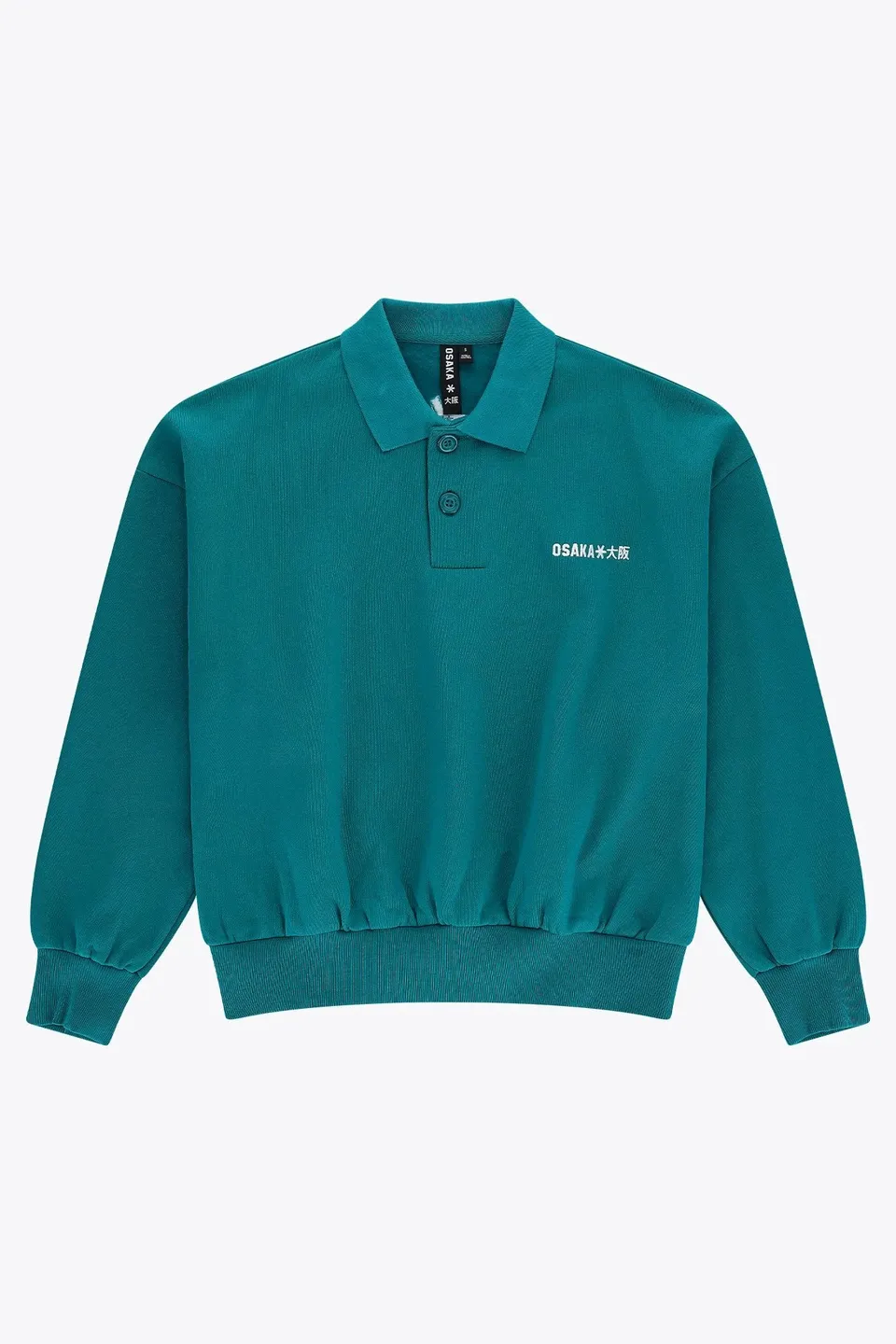 osaka-men-polo-sweater-transformative-teal image 1