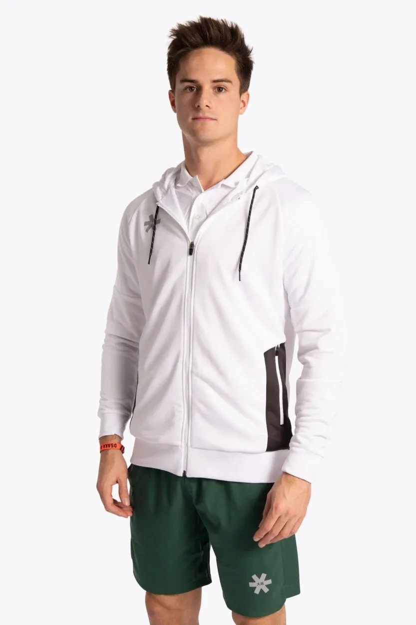 osaka-men-training-zip-hoodie-felpa-con-zip-uomo-white image 1