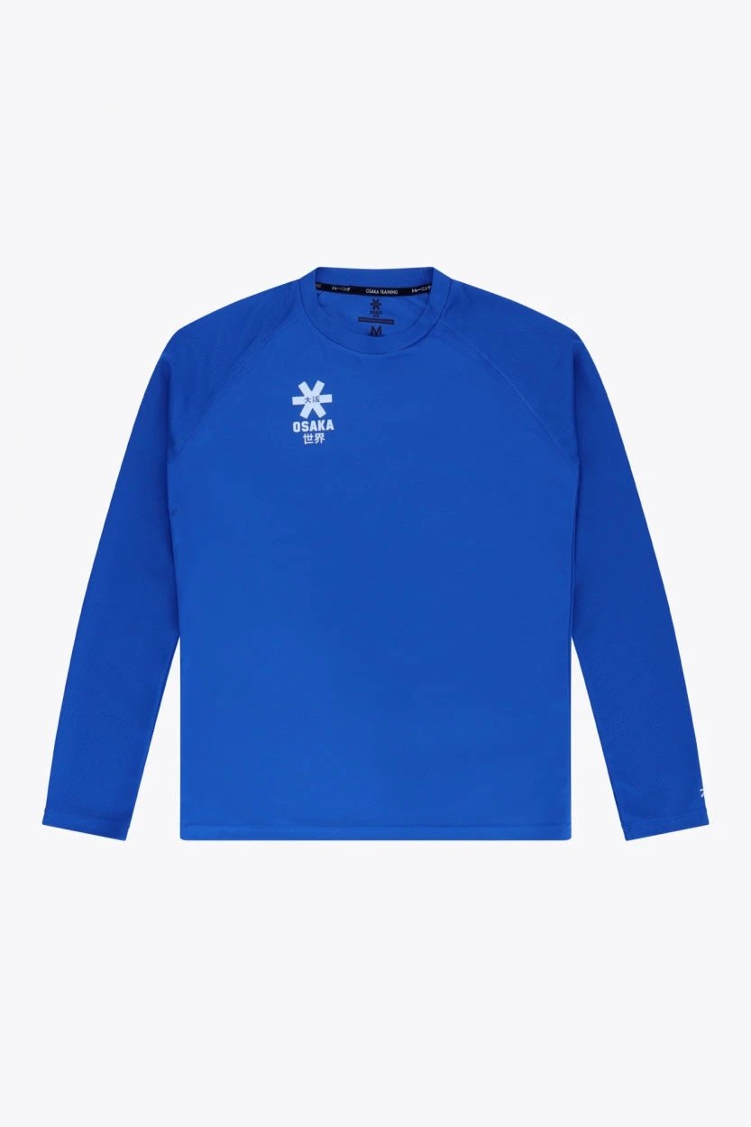 osaka-training-tee-uomo-maniche-lunghe-royal-blue image 1