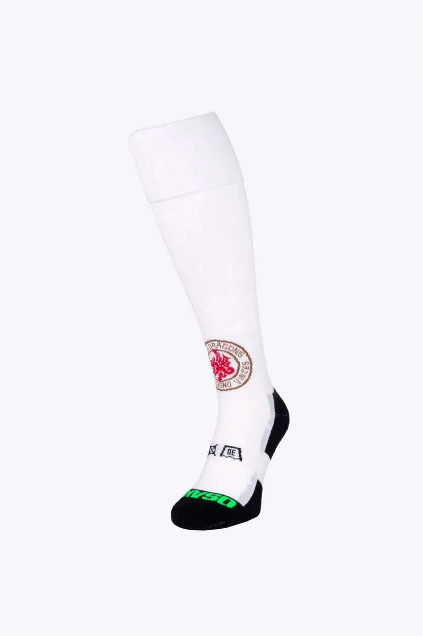 osaka-khc-dragons-field-hockey-socks-retro-edition-white image 1
