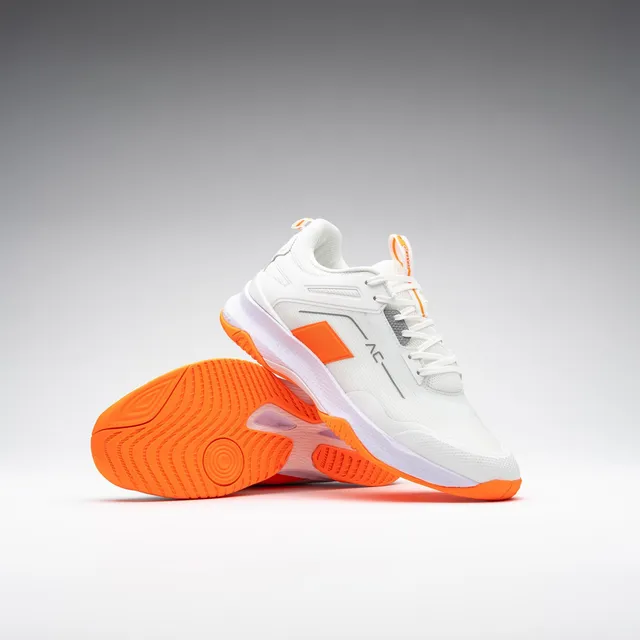 grays-ac10-scarpa-hockey-indoor-junior-bianco-arancio image 1