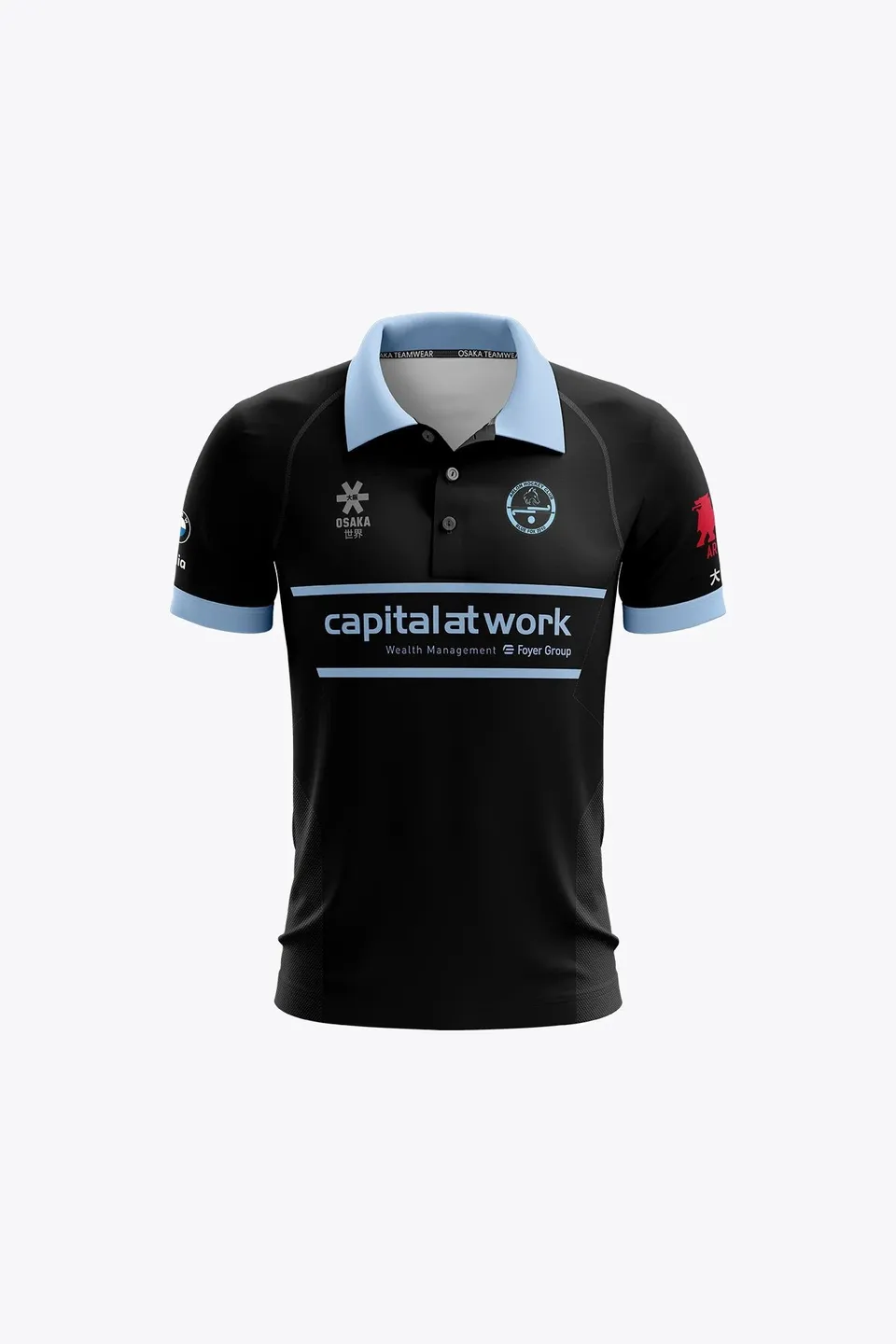 arlon-kids-polo-jersey-black-maglia-polo-club-bambino image 1