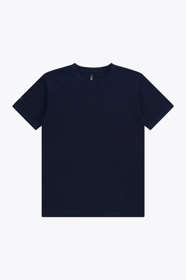 osaka-basic-t-shirt-unisex-blu-navy-cotone image 1
