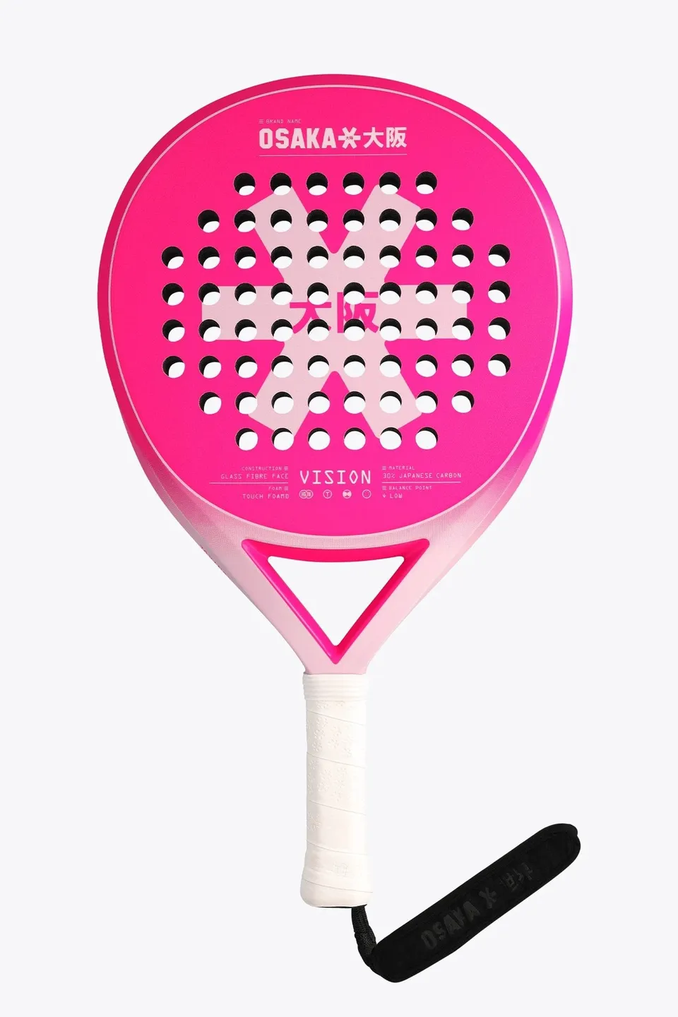 osaka-padel-racket-vision-control-electric-fuchsia image 1