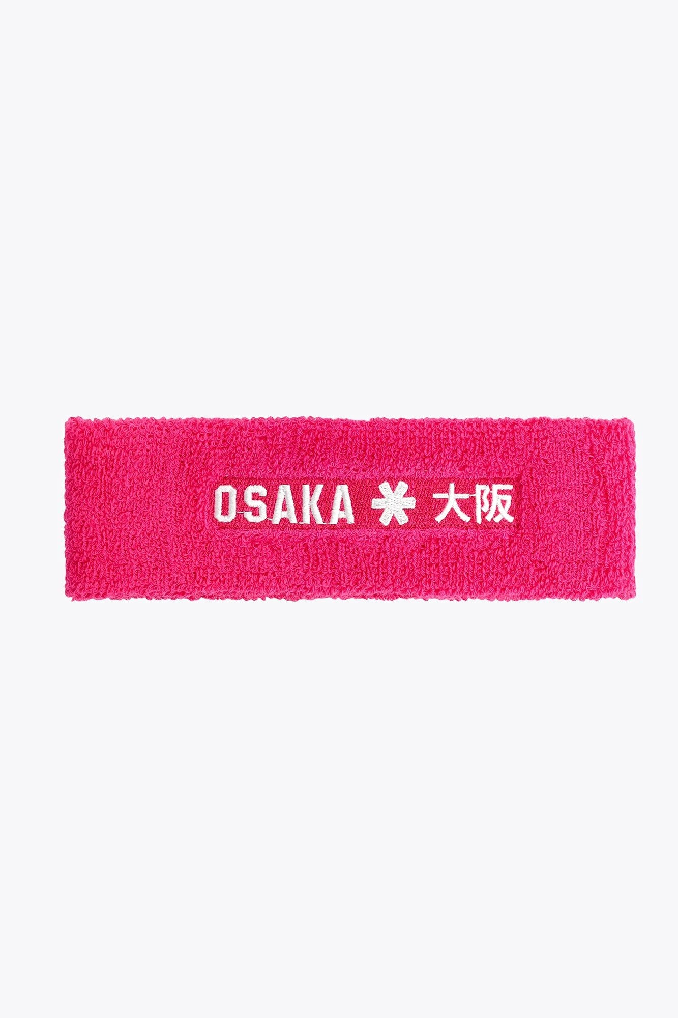 osaka-sweatband-electric-fuchsia-fascia-polsa-testa-sportiva image 1